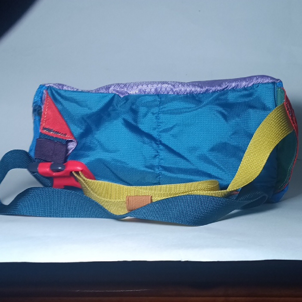 Cotopaxi Colorful Fanny Pack with Blue and Purple - Picture 5 of 11